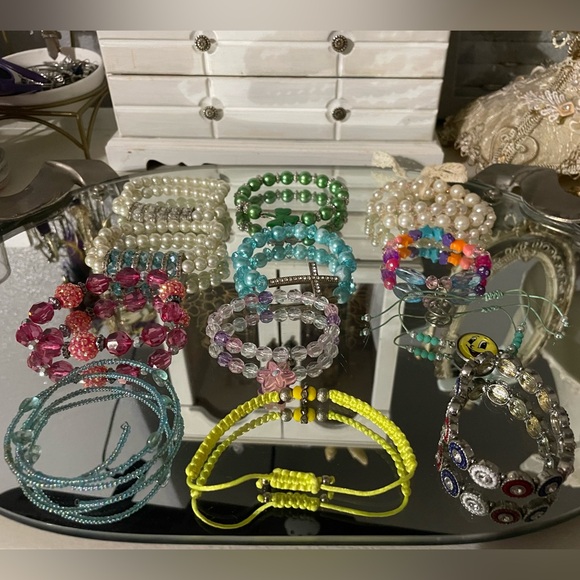 Bracelet Bundle of 12! - Picture 3 of 8